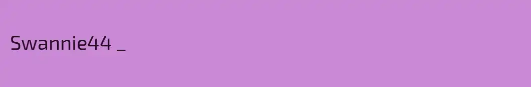 Swannie44 _